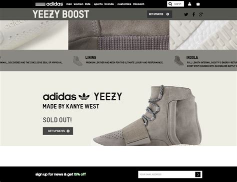 official yeezy website.